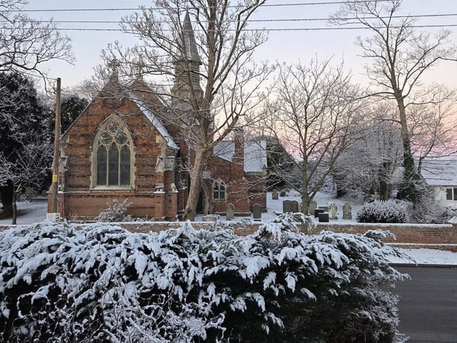 Snow in New Bolingbroke by Michelle Radburn.