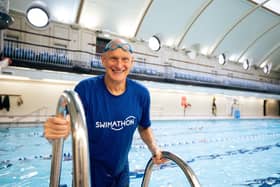 ‘Swimathon President Duncan Goodhew MBE’–  Making a splash: Swimming legend, Duncan Goodhew MBE, is urging people across Lincolnshire to sign up for Swimathon 2025 to raise vital funds for Cancer Research UK, the end of life charity Marie Curie and Swimathon Foundation. Dive in at swimathon.org.