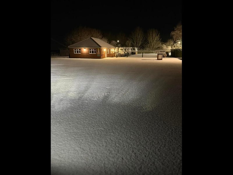 A night-time photo from J&J Fuels, of Freiston.