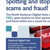 The Sleaford Digital Hub is at the Riverside Centre on Tuesdays