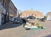 The number of market stalls in Gainsborough has continued to fall