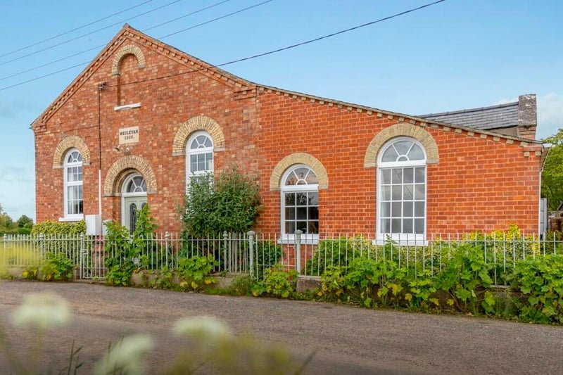 The front of the home in Leverton Outgate.