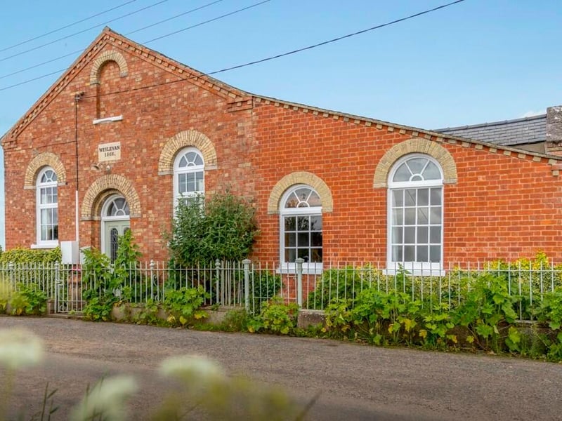 The front of the home in Leverton Outgate.