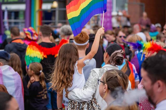 A scene from last year's East Coast Pride, staged in Skegness. Credit: East Coast Pride 2024