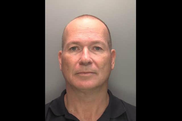 Matthew Finch, formerly from a Boston village, who has been jailed in relation to five child sex offences.