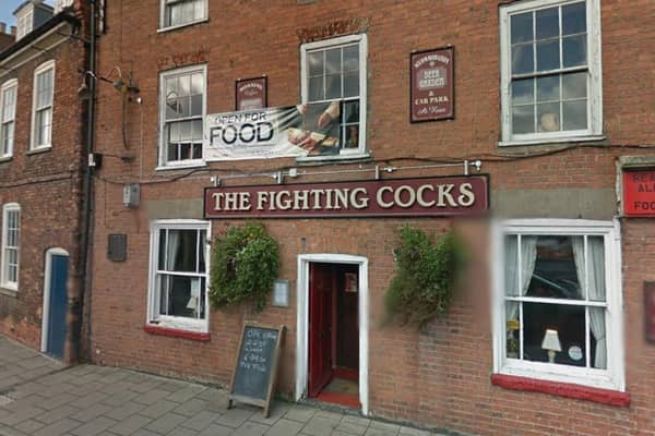 The Fighting Cocks Inn, Horncastle. Photo: Google Streetview