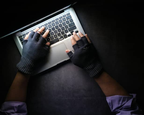 Cybercriminal attempting to gain access to a device