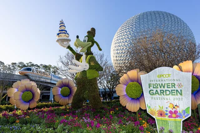 Terrific topiary at Epcot’s International Flower and Garden Festival (photo: Courtney Kiefer)