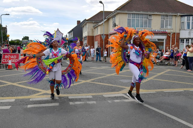 Inspire Urself dance arts group added a Notting Hill flavour to the parade