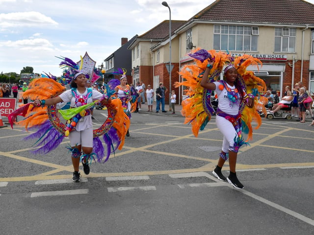 Inspire Urself dance arts group added a Notting Hill flavour to the parade