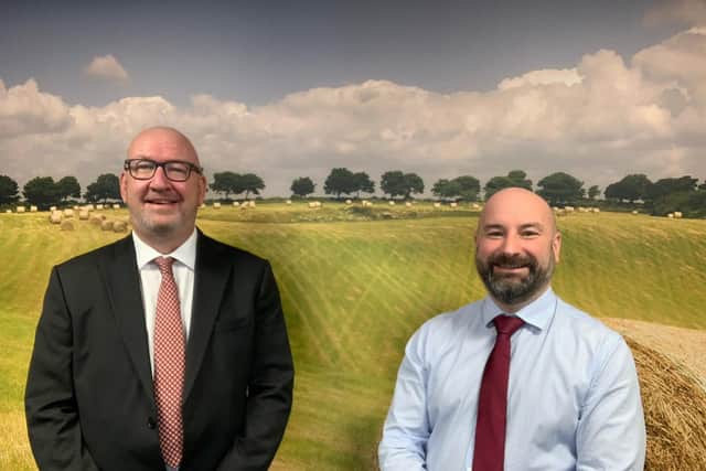 Deputy PCC Philip Clark (left) with Lincolnshire PCC Marc Jones.