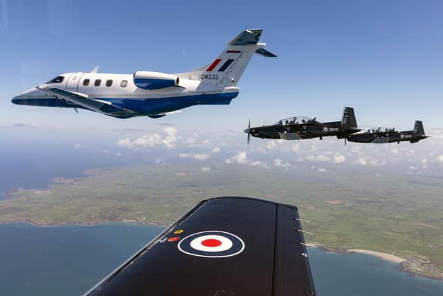 Phenom and Texans in the air