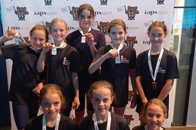 St Hugh’s Swim Squad won bronze medals at the IAPS National Swimming Finals, held in the London Aquatic Centre.