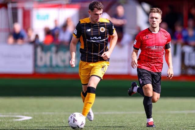 Connor McBride - 'buzzing' after debut. Photo by Chris Bray.