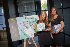Beal Homes Sales Executive Eden Kennedy, left, and Regional Sales Executive Katie Boulton at the launch of the new Highfields development in Immingham.