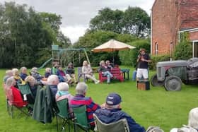 Nigel gives a talk to the Peaks & Pennines Car Club from Derbyshire.