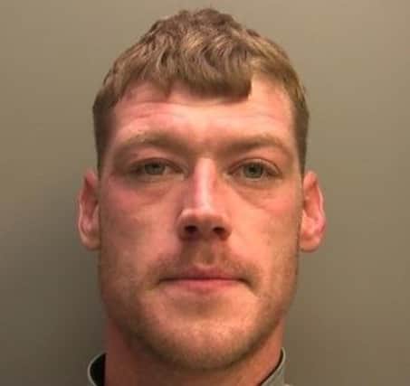 Wanted: Asa Wilson, 35, from Spilsby.
