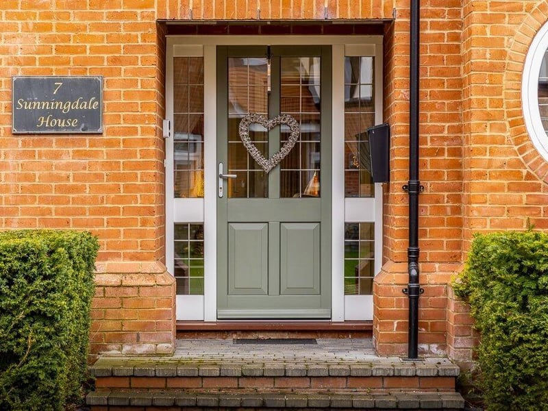 The front door.