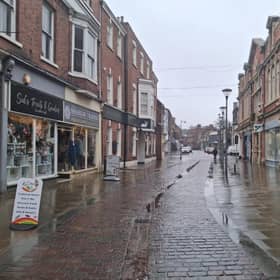 Lord Street in Gainsborough