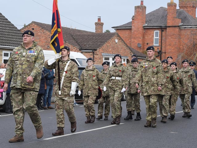 Horncastle's Army Cadets. Photo: Thomas Hooley