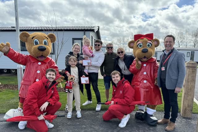 Opening of the new Maple Walk holiday village at Butlin's in Skegness.