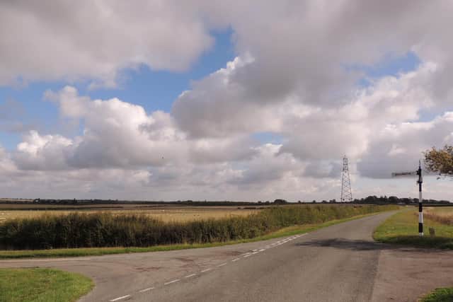 Land near Scredington earmarked for the proposed reservoir.