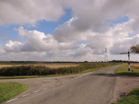 Land near Scredington earmarked for the proposed reservoir.