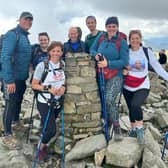 The Church Lane School team on the Three Peaks Challenge.