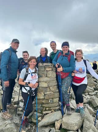 The Church Lane School team on the Three Peaks Challenge.