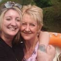Lyn Gibbons with her late daugther Rhianne Clark.
