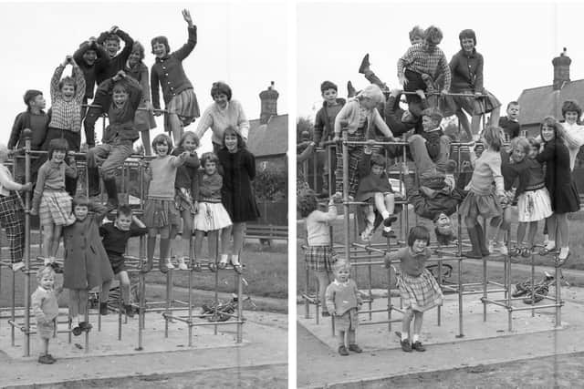 Boston's Woodville Road playing field 60 years ago.