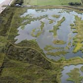 An impression of the wetland habitats created by the project. Copyright National Trust, Peter Farmer, Wayne Lagden