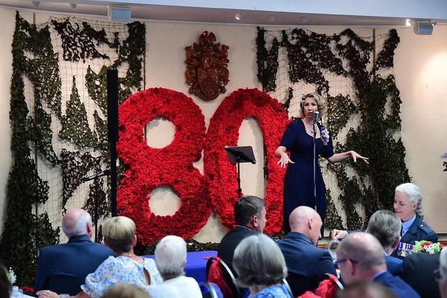 Entertainment at the Armed Forces Day lunch for veterans last year. Photo: NKDC/Chris Vaughan