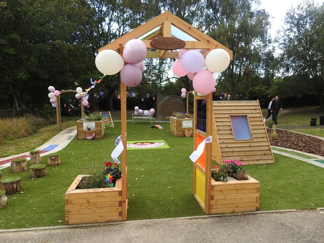 Completed - James' Garden at Osbournby School.
