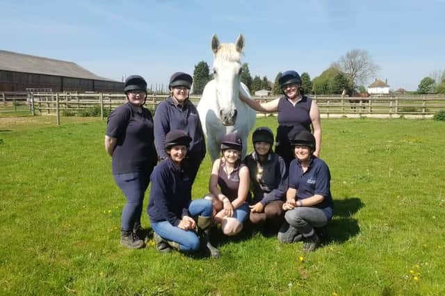 Boz spent his retirement at Bransby Horses