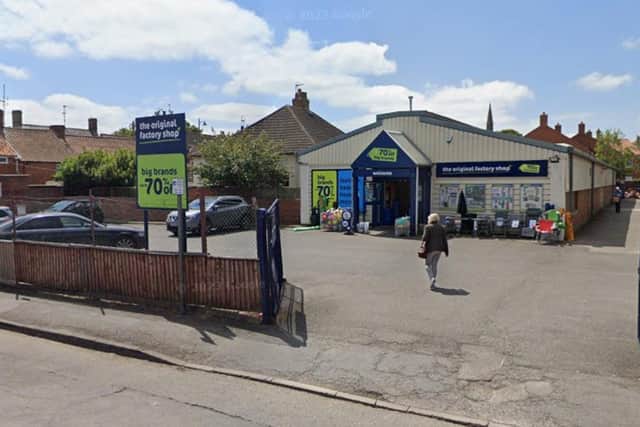 The Original Factory Shop store in Sleaford. Photo: Google Streetview