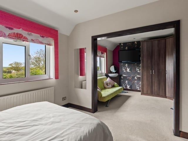 Its connection to bedroom four.
