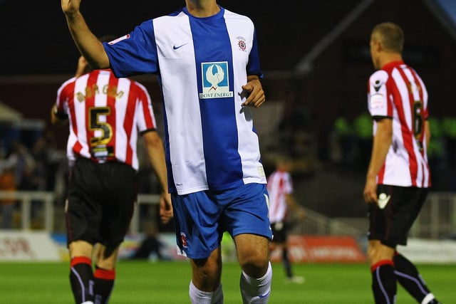 Adam Boyd joined Luton Town from Hartlepool United.
