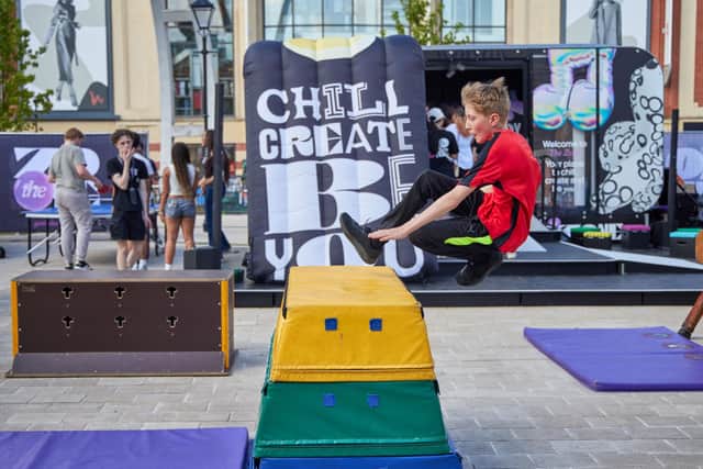 The Zone is back this summer in Lincoln's City Square from 18th July to 29th August offering free activities for children aged 11 to 18.