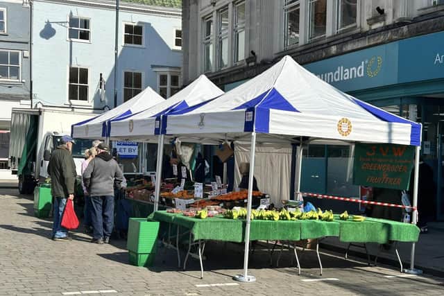 The gazebos introduced earlier this year.