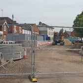 A snapshot of the High Street with the ongoing roadworks, which will now continue until the end of August.