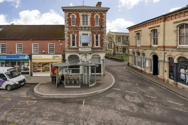 A guide price of £140,000 has been set for the four-storey building.