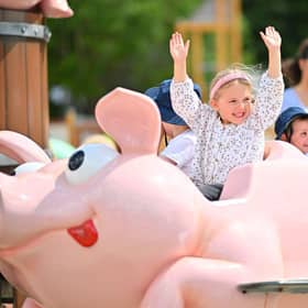 Families have fun at Sundown Adventureland, Rampton.