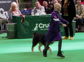 Freya Harris placed second alongside her beloved puppy Echo at Crufts.
