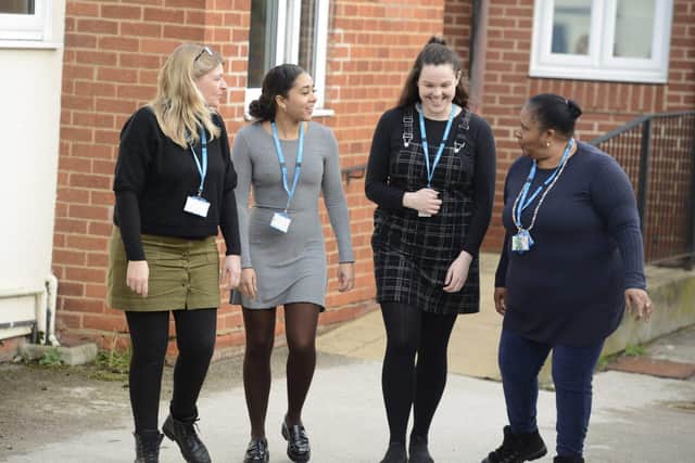 Some of the Lincolnshire Talking Therapies team