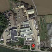 A Google maps view of the TH Clements & Sons Ltd site in Benington.