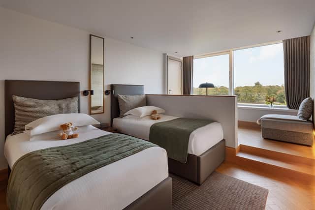 Room with a view at the Royal Garden Hotel