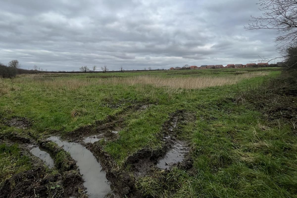 Saxilby residents have raised concerns over new housing development plans 