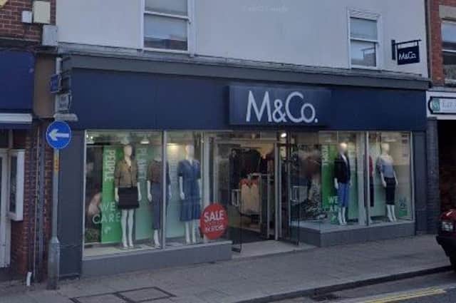 The M&Co store in Sleaford's Southgate. (File photo)