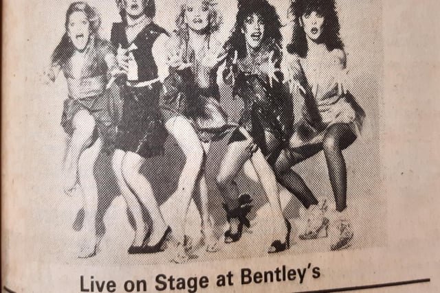 Toto Coelo were just one of the many chart stars which appeared at Bentley's in Kirkcaldy - remember their hit single 'I Eat Cannibals?'